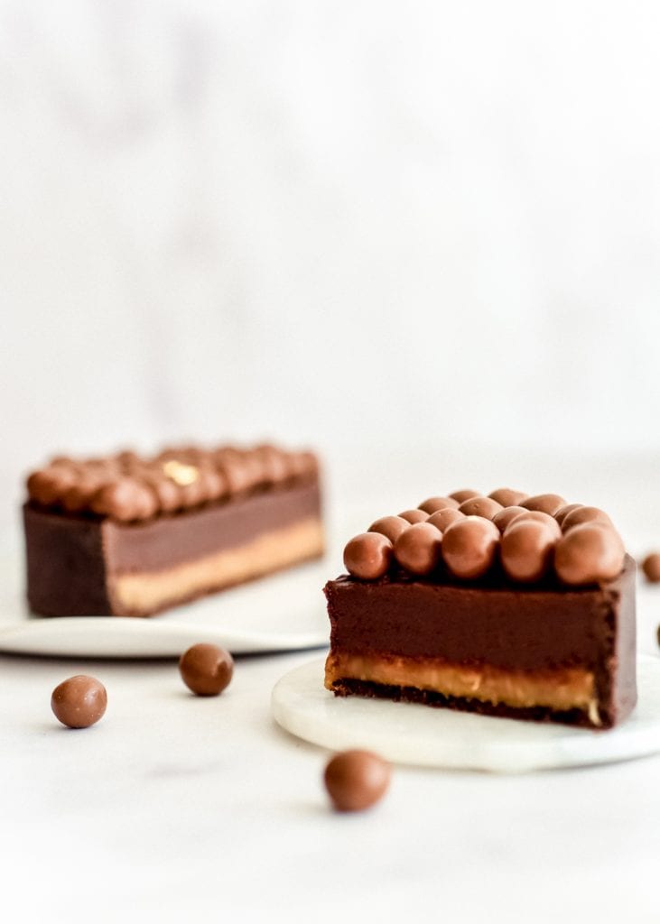 טארט שוקולד קרמל chocolate caramel tart