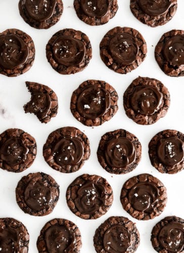 עוגיות פאדג' שוקולד בלי קמח